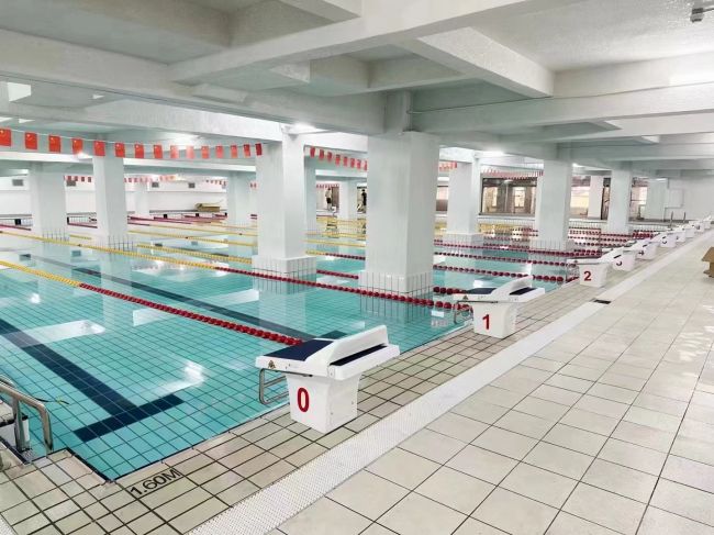 Portable Pool Starting Blocks