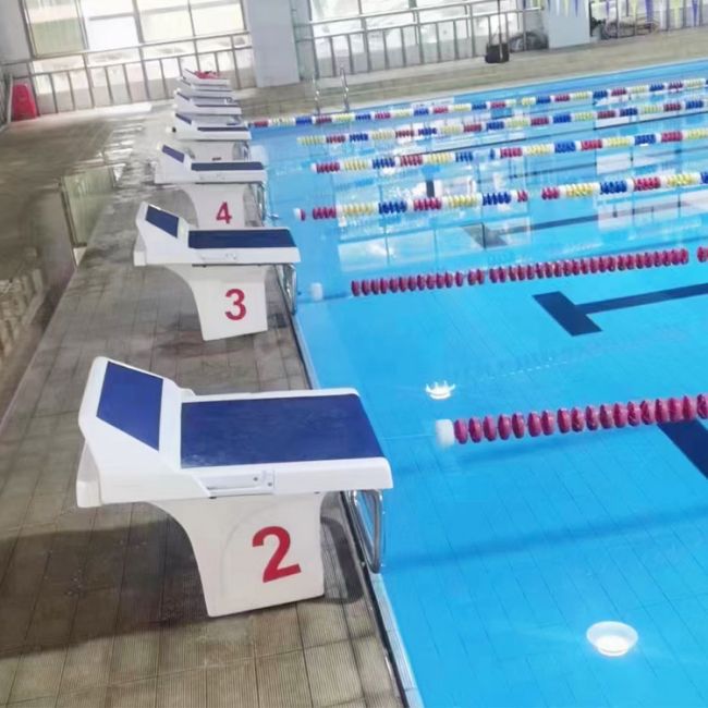 Portable Pool Starting Blocks
